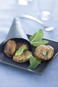 Frittelle di borragine al finocchio.