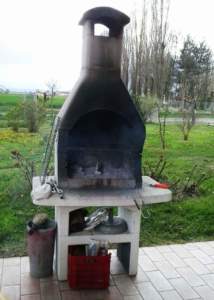 barbecue in muratura