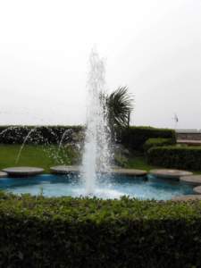 laghetto gioco d'acqua fontana
